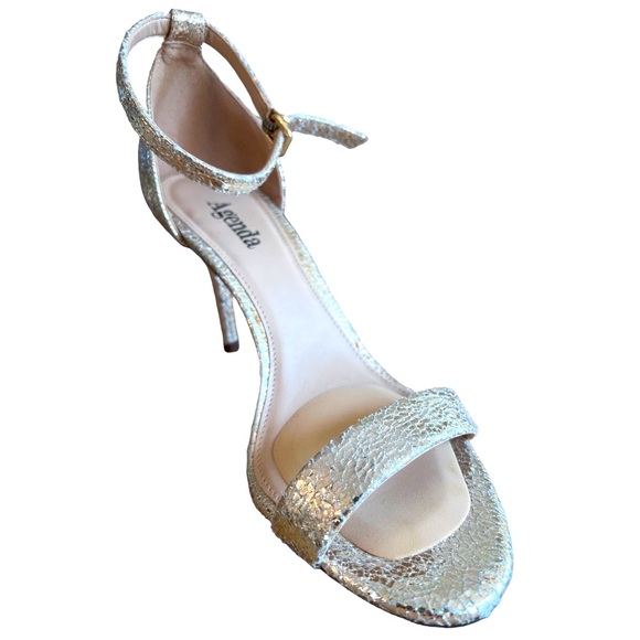 Gold Agenda Heels - Picture 2 of 6